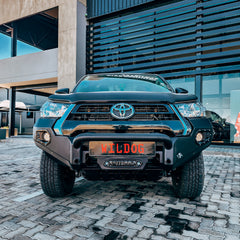 Wildog Raider K9 Front Bumper with Round Nudge – Toyota Hilux Legend 2021+