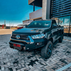 Wildog Raider K9 Front Bumper with Round Nudge – Toyota Hilux Legend 2021+