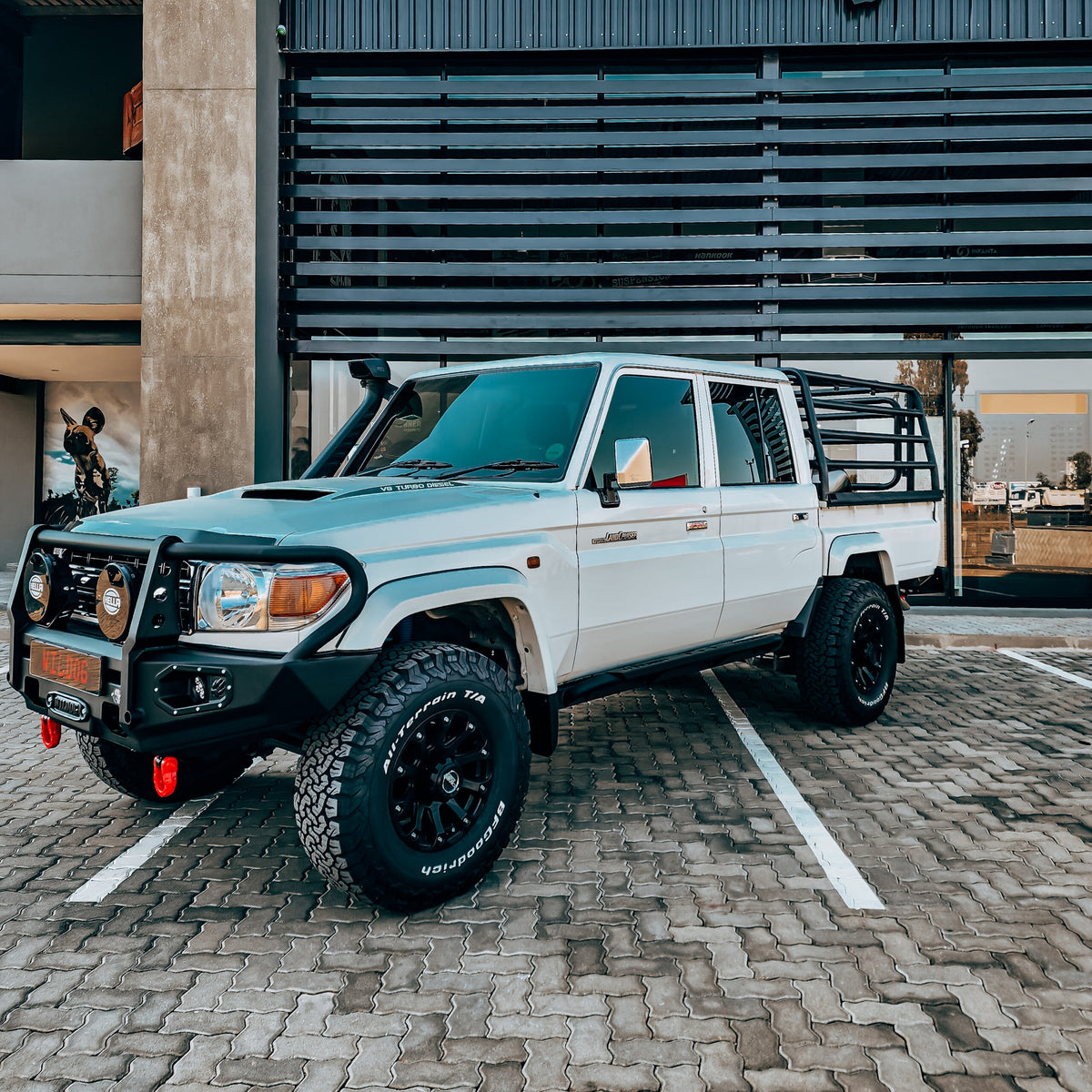 Wildog Standard Rock Sliders (double cab) – Toyota Land Cruiser 79