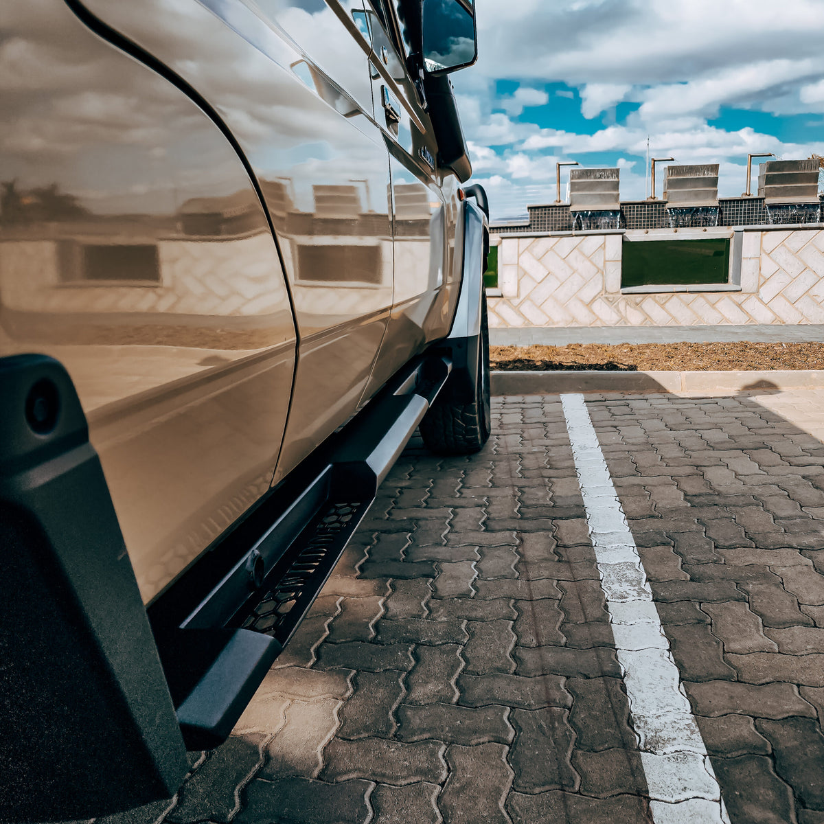 Wildog Warrior Rock Sliders (double cab) – Toyota Land Cruiser 79