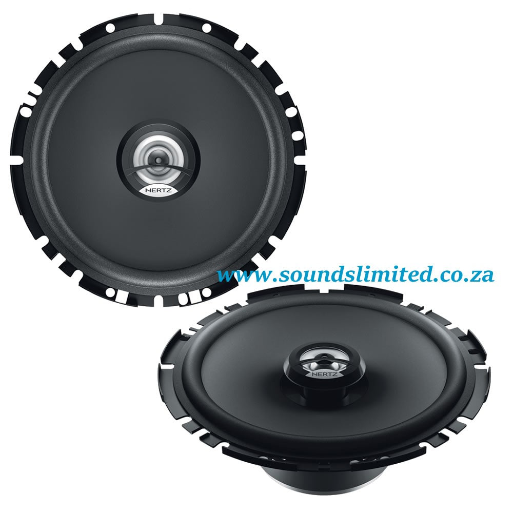 Hertz Dieci Series DCX 170.3 6.7inch 100W 2 Way Coaxial Speaker