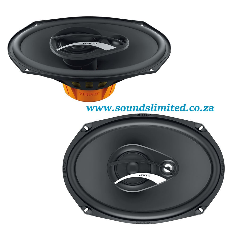 Hertz Dieci Series DCX 690.3 6X9inch 180W 3 Way Coaxial Speaker
