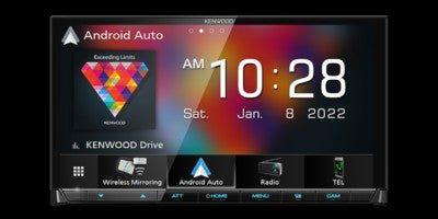 Kenwood DMX8521S Digital Media Receiver with 7 Inches WVGA Display adn Wirless CP and AA
