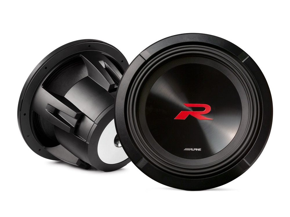 ALPINE R2-W12D2 R-SERIES 12-Inch SUBWOOFER WITH DUAL 2-Ohm VOICE COILS