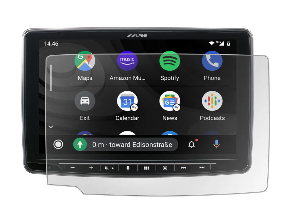 ALPINE ANTI-GLARE PROTECTIVE FOIL FOR ALPINE HALO 9 SERIES