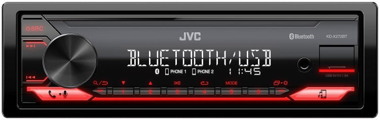 JVC RDS RED KEY 1RCA REAR/SC 2.5V