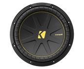 KICKER 12 Inch 600 WATT SVC COMP C SUB 300RMS