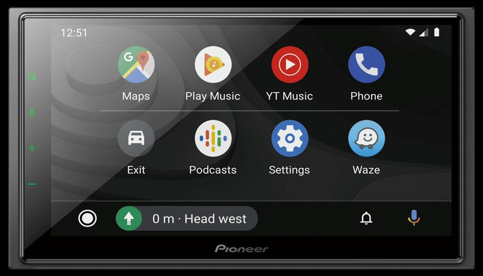 2DIN MP5 PIONEER 6.8 Wcp+aa Colourkey 3RCA 4V