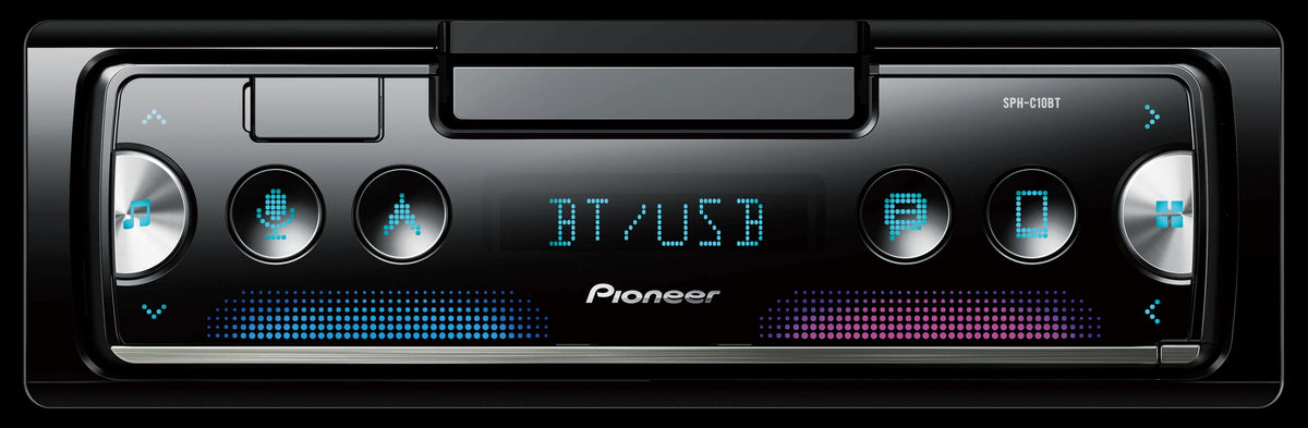 1DIN Bt/usb PIONEER Smart Phone Dock Radio 2RCA 2V
