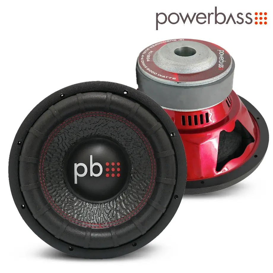 SUB12D4 POWERBASS# 12 6500W DVC STREET SUB 650RMS