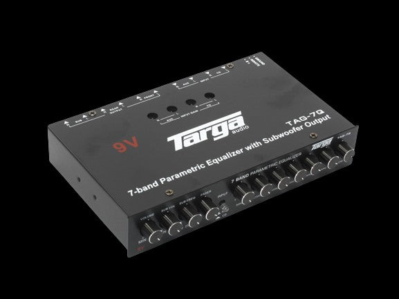 TARGA 7 BAND PARAMETRIC EQ 9V TAG700Q