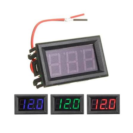 TARGA GREEN ILLUMINATION VOLTMETER