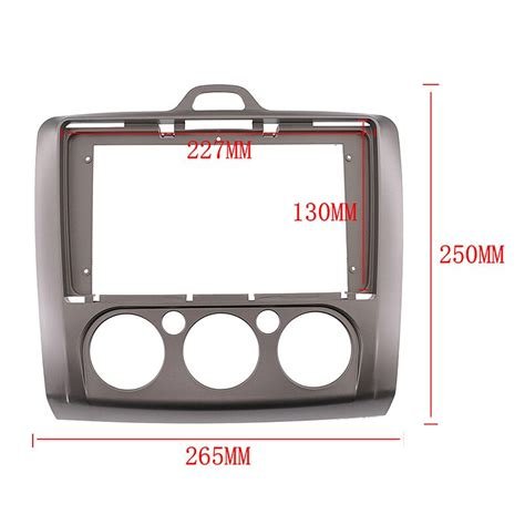 TRIM FORD FOCUS/FIESTA 2012+ 9 TRIMPLATE