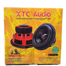 XTC 12 20000W D4 SUBWOOFER 2000RMS