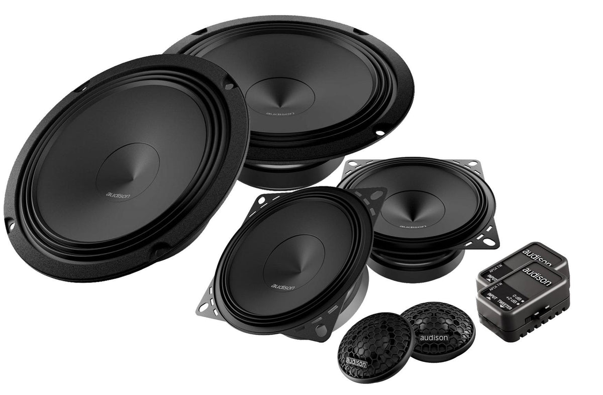 AUDISON - APK 163 - KIT 3Way AP 1+AP 6.5+AP 4+XOVER+GRILLES