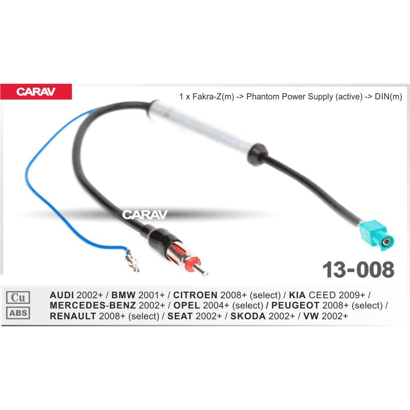 ANTENNA ADAPTOR (Audi / Merc / Seat / Skoda / VW)