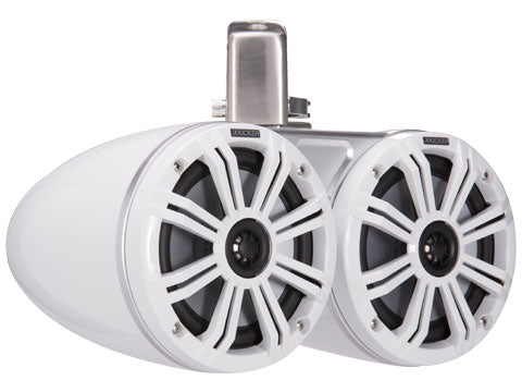 KICKER MARINE LOADED MARINE CANS WHITE ON WHITE -45KMTDC65W