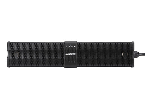 KICKER PowerBar KPB1 20-inch BlueTooth Powered UTV Soundbar. Black Weather-Proof Enclosure