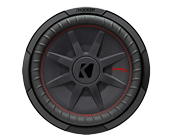 KICKER 12inch 4ohm CompRT SUBWOOFER
