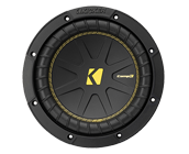 KICKER CompC 8 Inch SUBWOOFER DUAL VOICE COIL 4-Ohm