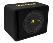 KICKER 12inch 2ohm CompC VENTED SUBWOOFER ENCLOSURE
