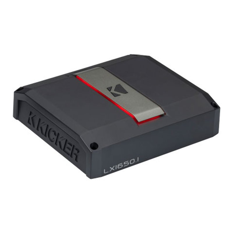 KICKER 1650w MONO CLASS D SUB AMP WITH SMART BASS
