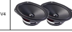 CVEN 6X9IN SQ MIDWOOFER