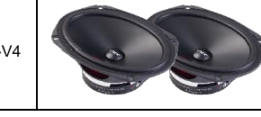CVEN 6X9IN SQ MIDWOOFER