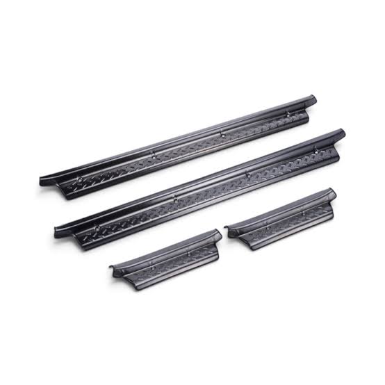 LC70 DOUBLE CAB DOOR SILLS - BLACK