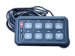 8 Gang Wired Switch Panel