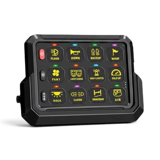 TTX 12 GANG WIRED SWITCH PANEL