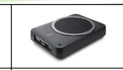 SONY XS-AW8 8IN COMPACT POWERED SUBWOOFER 160W
