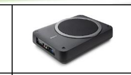 SONY XS-AW8 8IN COMPACT POWERED SUBWOOFER 160W