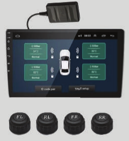 TT AUDIO ANDROID RADIO EXTERNAL TPMS
