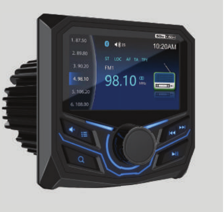TT AUDIO DUAL ZONE MARINE MP5