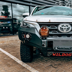 Wildog K9 Front Bumper with Spotlight Brackets – Toyota Fortuner 2021–2023
