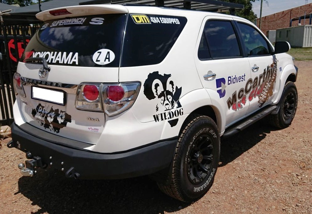 Wildog Rear Bumper – Toyota Fortuner 2005–2015