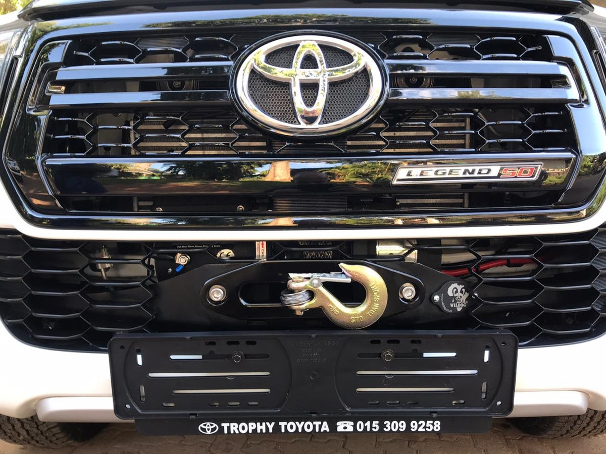Wildog Behind Bumper Winch Plate – Toyota Hilux Revo 2016–2020