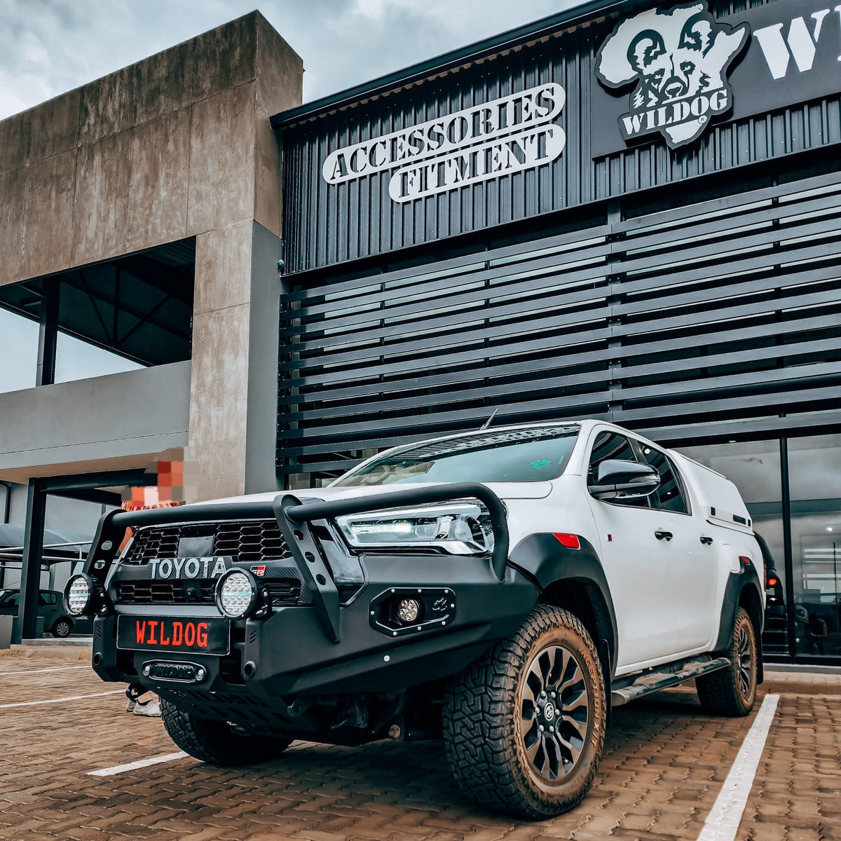 Wildog GR Legend Hunter Front Bumper with Spotlight Brackets – Toyota Hilux Legend 2021+