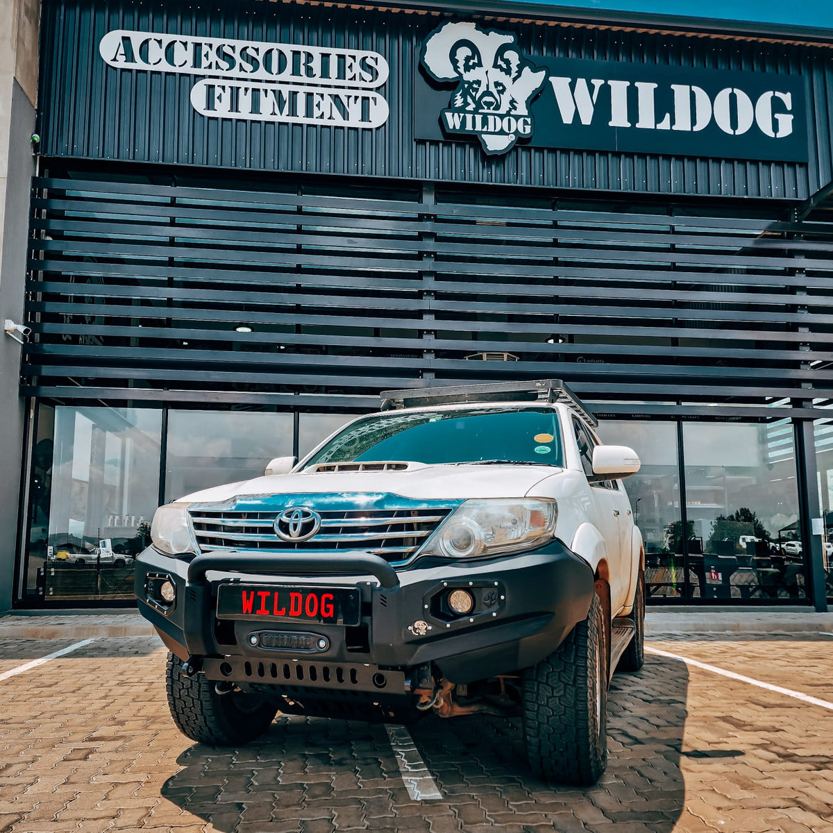 Wildog K9 Front Bumper with Round Nudge – Toyota Fortuner 2011–2015