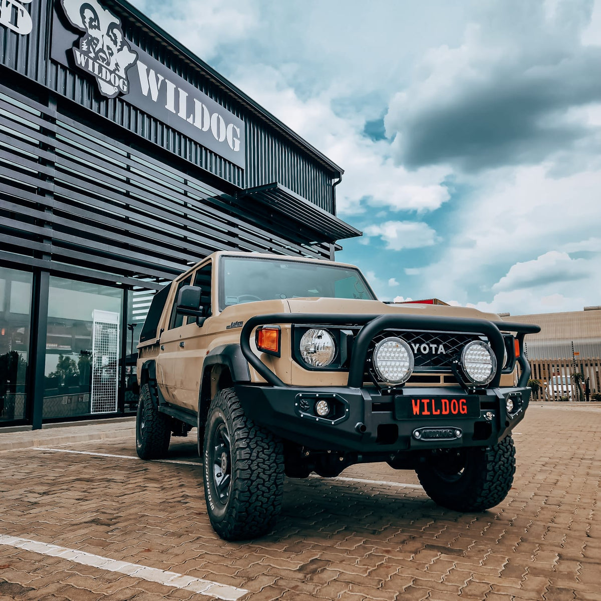 Wildog Hunter Front Bumper – Toyota Land Cruiser 70 Series 2.8 (2024+)