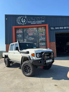 Wildog Alpha Front Bumper with 76mm Nudge – Toyota Land Cruiser 70 Series 2.8 (2024+)