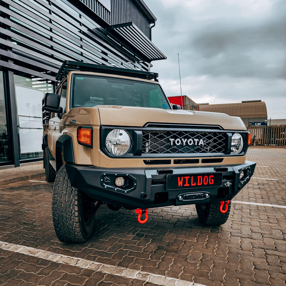 Wildog K9 Front Bumper – Toyota Land Cruiser 70 Series 2.8 (2024+)