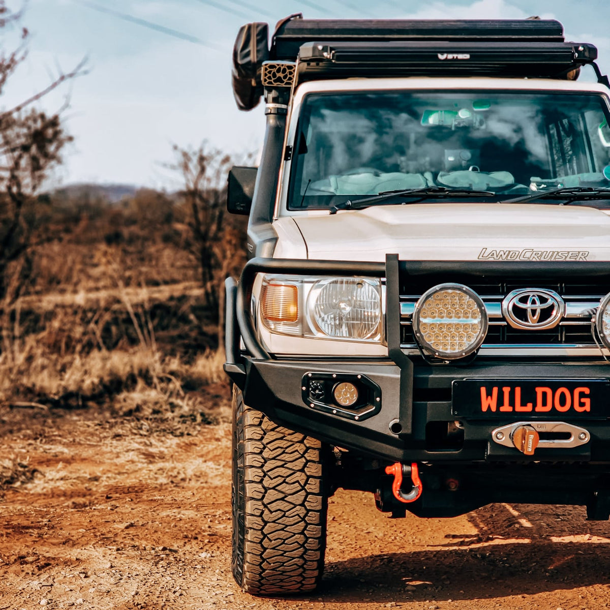 Wildog Scrub Bars – Toyota Land Cruiser 76/79