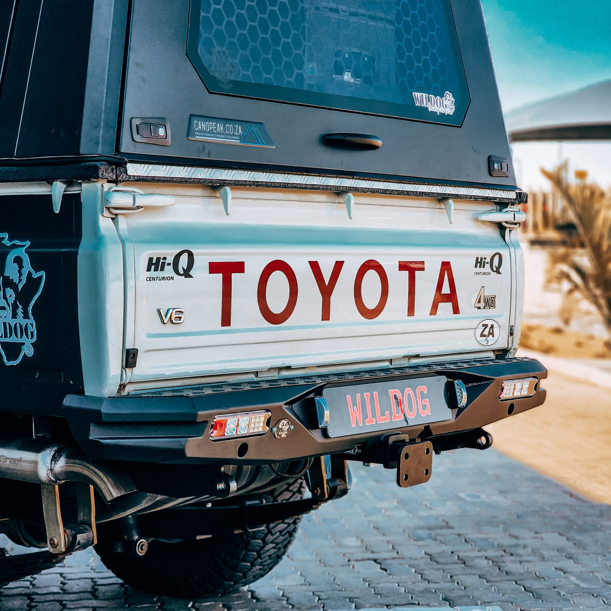 Wildog Pickup Alpha Rear Bumper – Toyota Land Cruiser 76/79 & 70 Series 2.8 (2024+)
