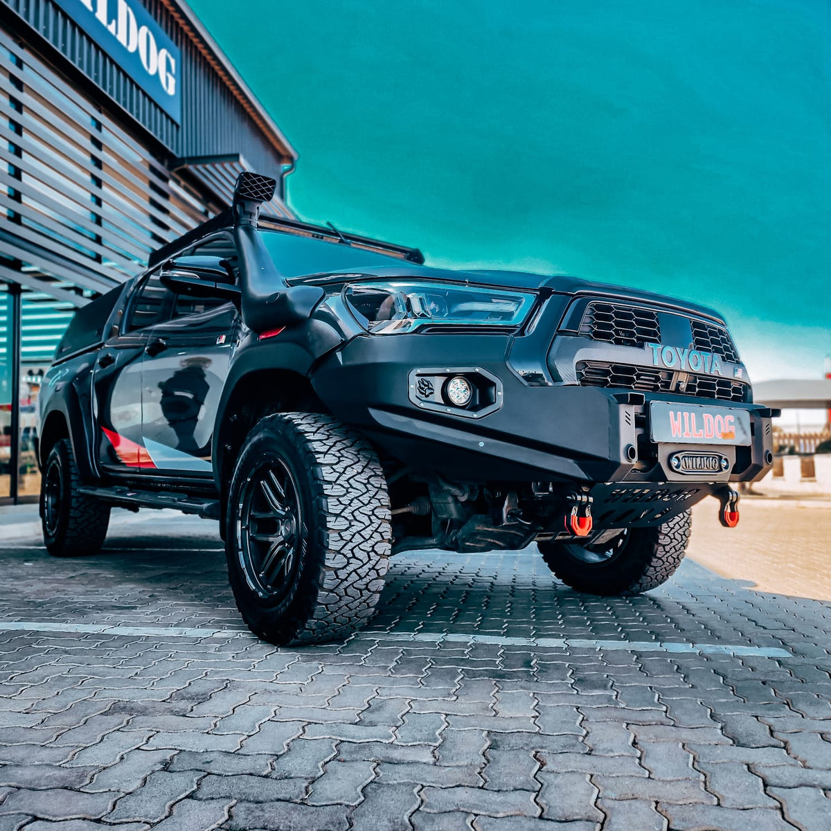 Wildog GR Legend K9 Front Bumper with Spotlight Brackets – Toyota Hilux Legend 2021+