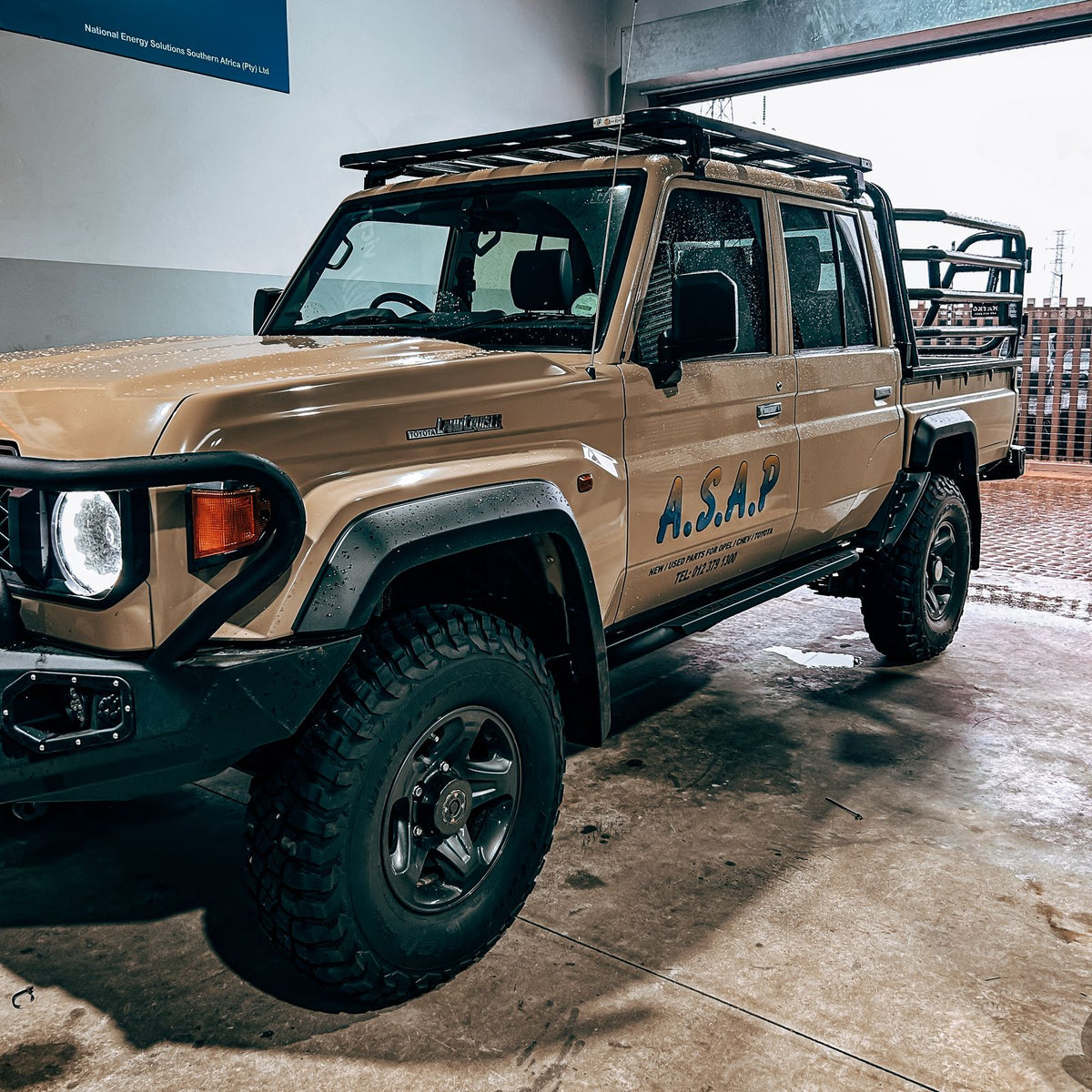 Wildog Standard Rock Sliders (double cab) – Toyota Land Cruiser 70 Series 2.8 (2024+)